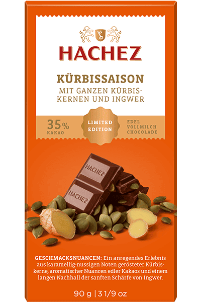 Tafel Kürbis-Ingwer